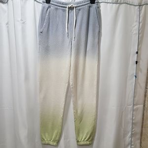 RAILS Kingston Blue Mint Dip Dye Track Pant Jogger XS